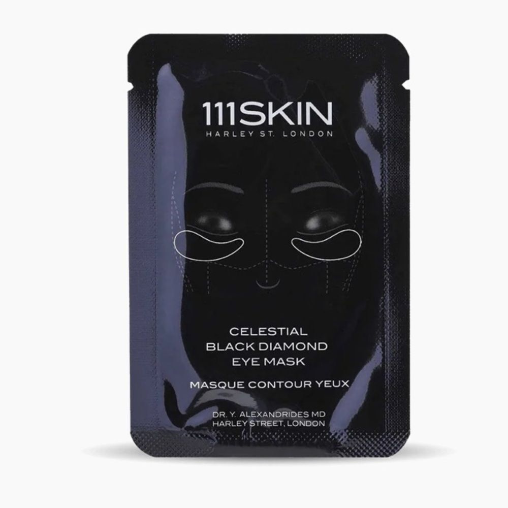 111SKIN Celestial Black Diamond Eye Mask Set Of 8